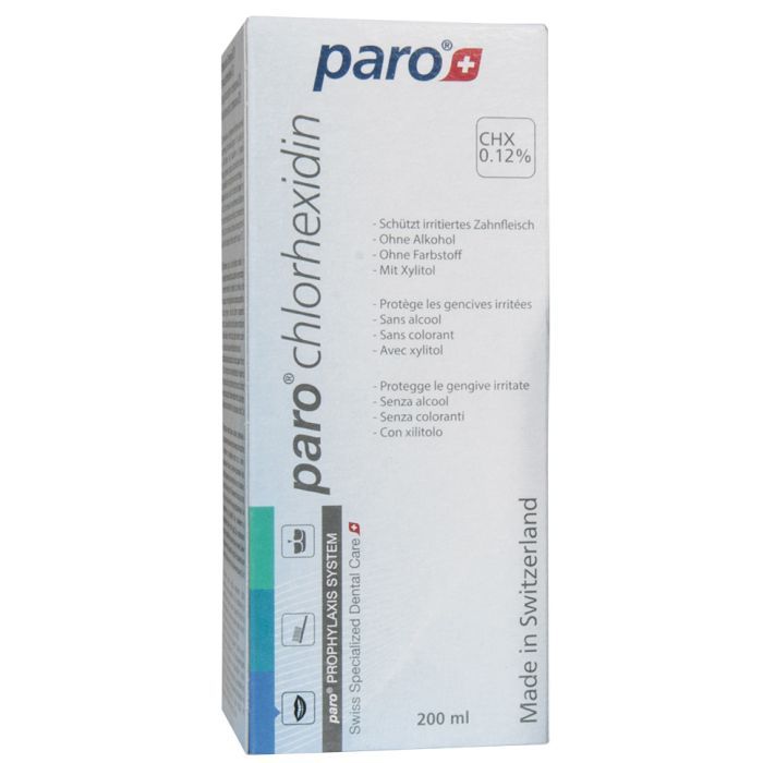 Ополаскиватель для полости рта Paro Swiss с хлоргексидином 0.12% 2 л (7.2692) изображение 2