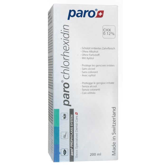 Ополаскиватель для полости рта Paro Swiss с хлоргексидином 0.12% 2 л (7.2692) изображение 2