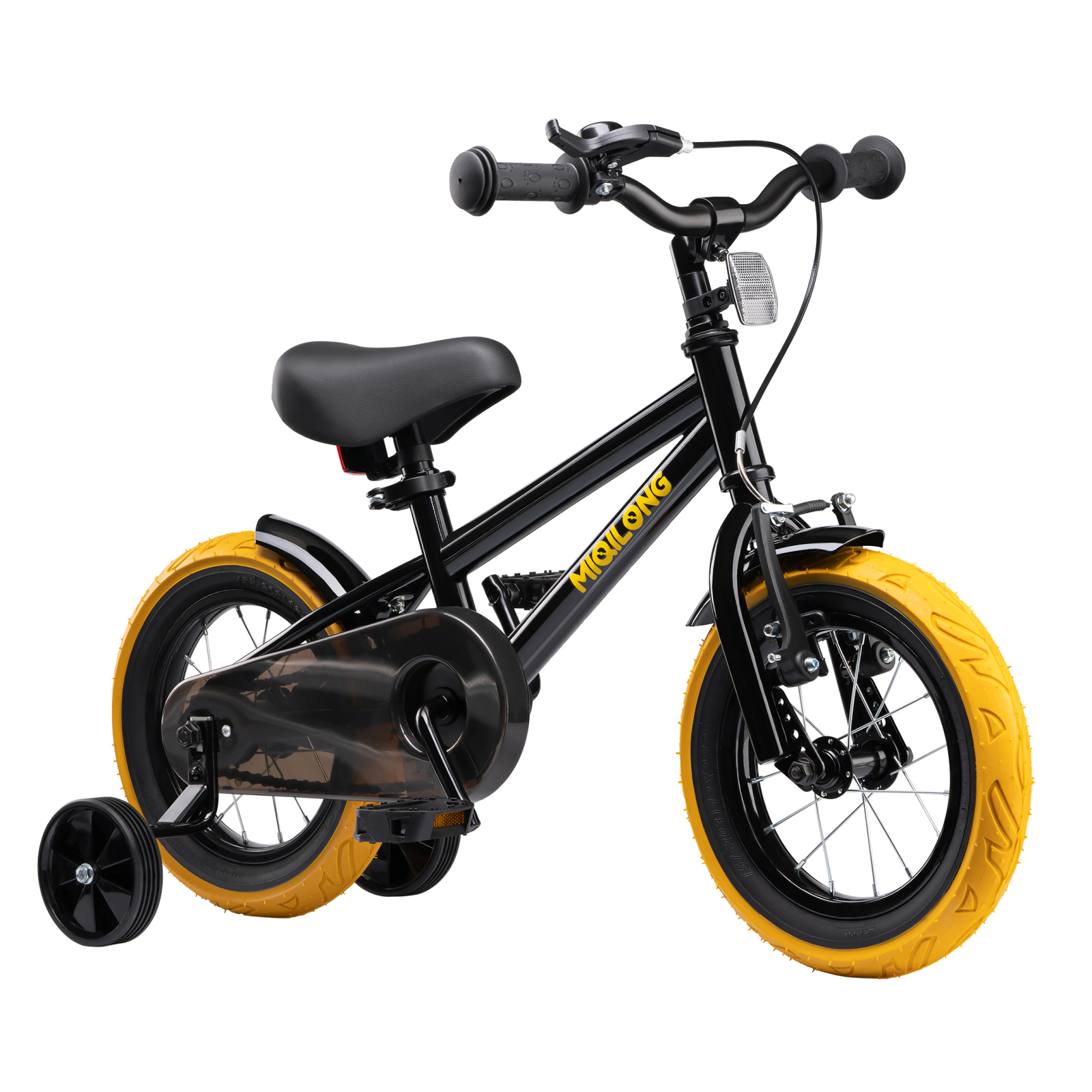Дитячий велосипед Miqilong ST Чорний 12` (ATW-ST12-BLACK)