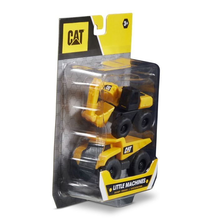 Спецтехника Funrise Мини-техника CAT Самосвал и экскаватор (82278) изображение 12
