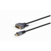 Кабель мультимедийный HDMI to DVI 1.8m 18+1pin, 4K 30Hz Cablexpert (CC-HDMI-DVI-4K-6) изображение 2