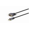 Кабель мультимедийный HDMI M to DVI M 1.8m 4K 30Hz 18+1pin Cablexpert (CC-HDMI-DVI-4K-6) изображение 2