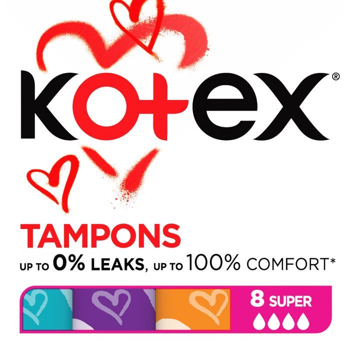 Тампоны Kotex Super 24 шт. (5029053534626)
