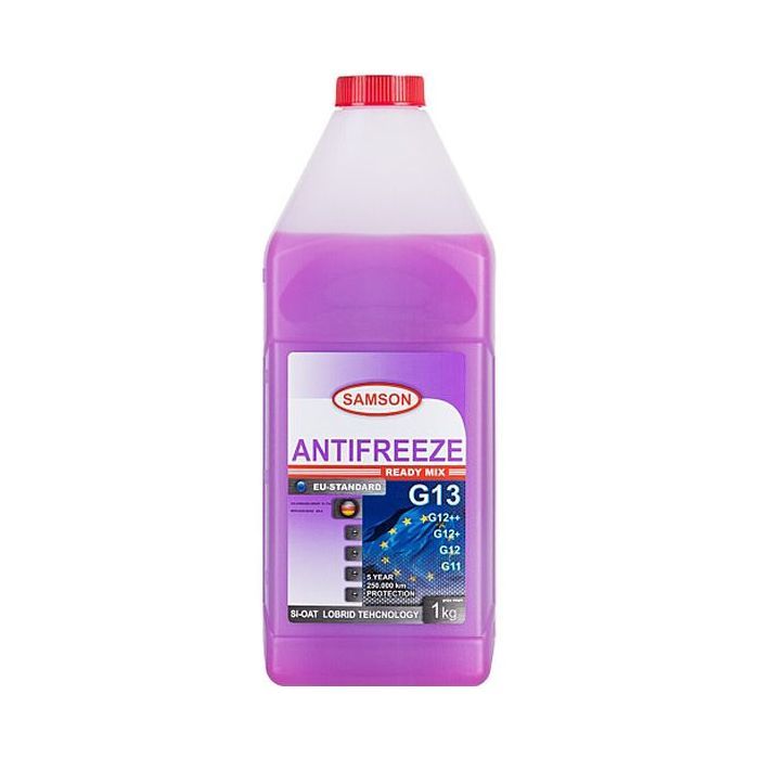 Антифриз SAMSON EU-Standard G13 (-40) 1кг. (Фиолетовый) LOBRID VAG origanal (803474)