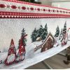 Скатерть Прованс гобеленовая Snowfall 130х140 см (23407) изображение 3