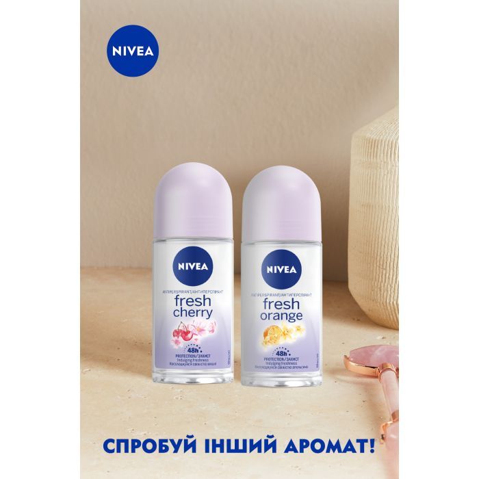 Антиперспирант Nivea Fresh Orange Свежий апельсин шариковый 50 мл (4005900965868/4006000008035) изображение 5