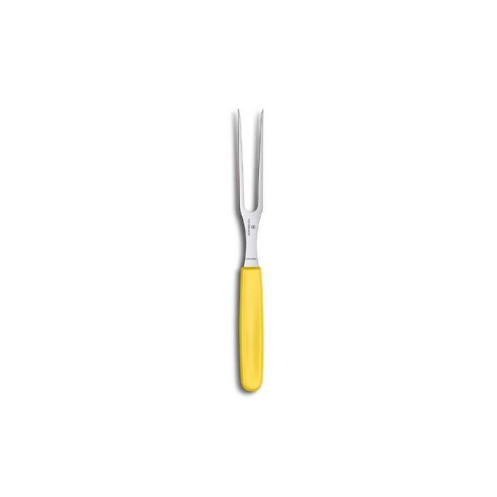Столовая вилка Victorinox SwissClassic Carving Fork 15 cm Yellow (5.2106.15L8B)