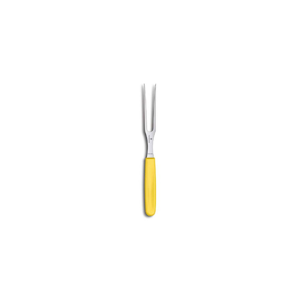 Столова виделка Victorinox SwissClassic Carving Fork 15 cm Yellow (5.2106.15L8B)