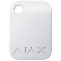 Photos - Keyring & Keychain Ajax Брелок для охоронної системи  Tag White 10 