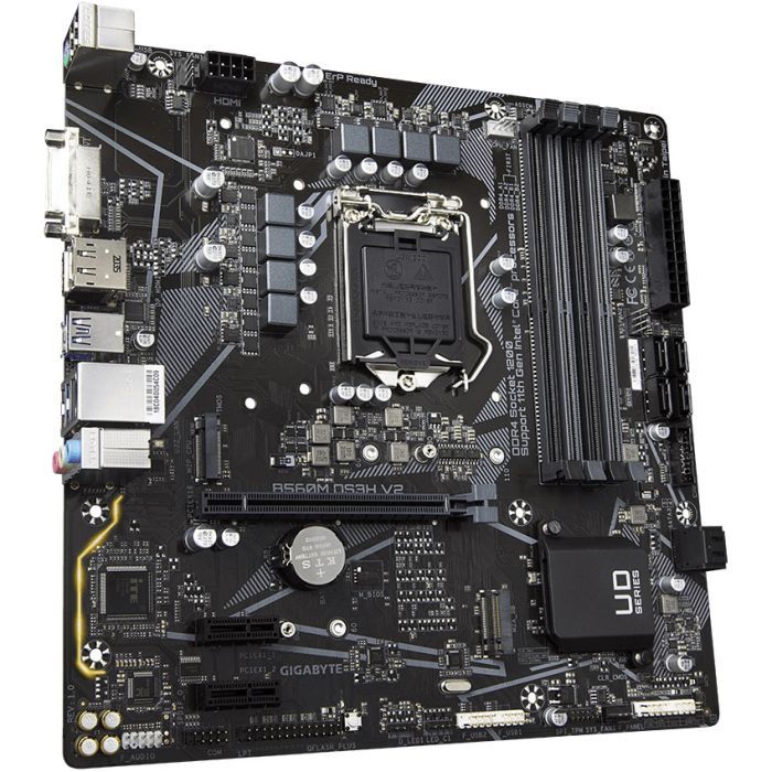 Материнская плата GIGABYTE B560M DS3H V2 изображение 3