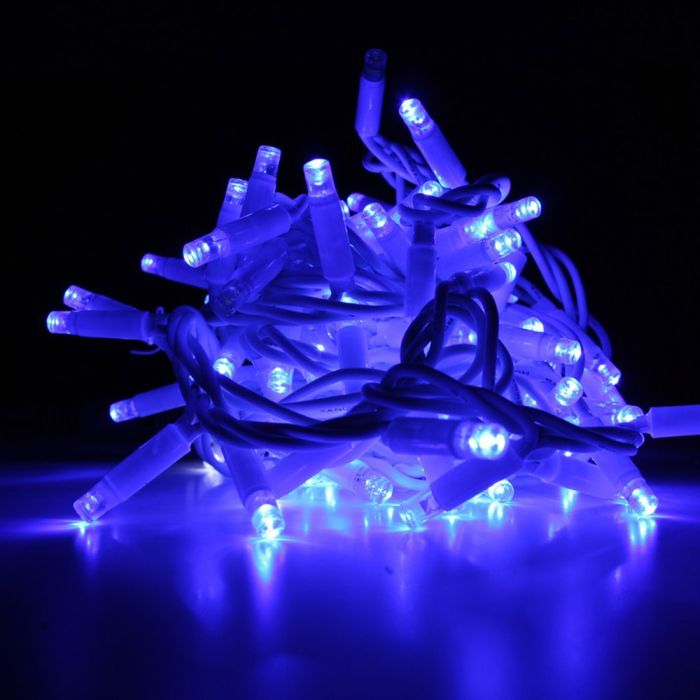 Гирлянда ColorWay IP65 10м 100Led голубой свет (CW-GO-100L10BL) изображение 5