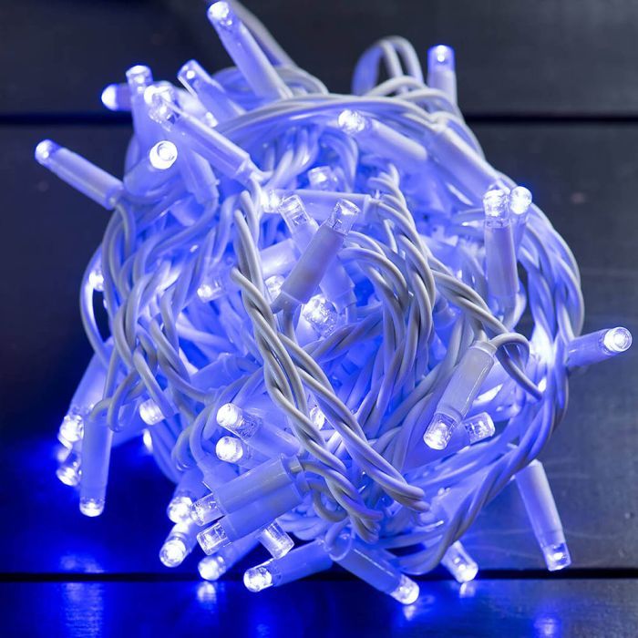 Гирлянда ColorWay IP65 10м 100Led голубой свет (CW-GO-100L10BL) изображение 6