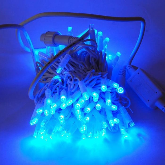 Гирлянда ColorWay IP65 10м 100Led голубой свет (CW-GO-100L10BL) изображение 7