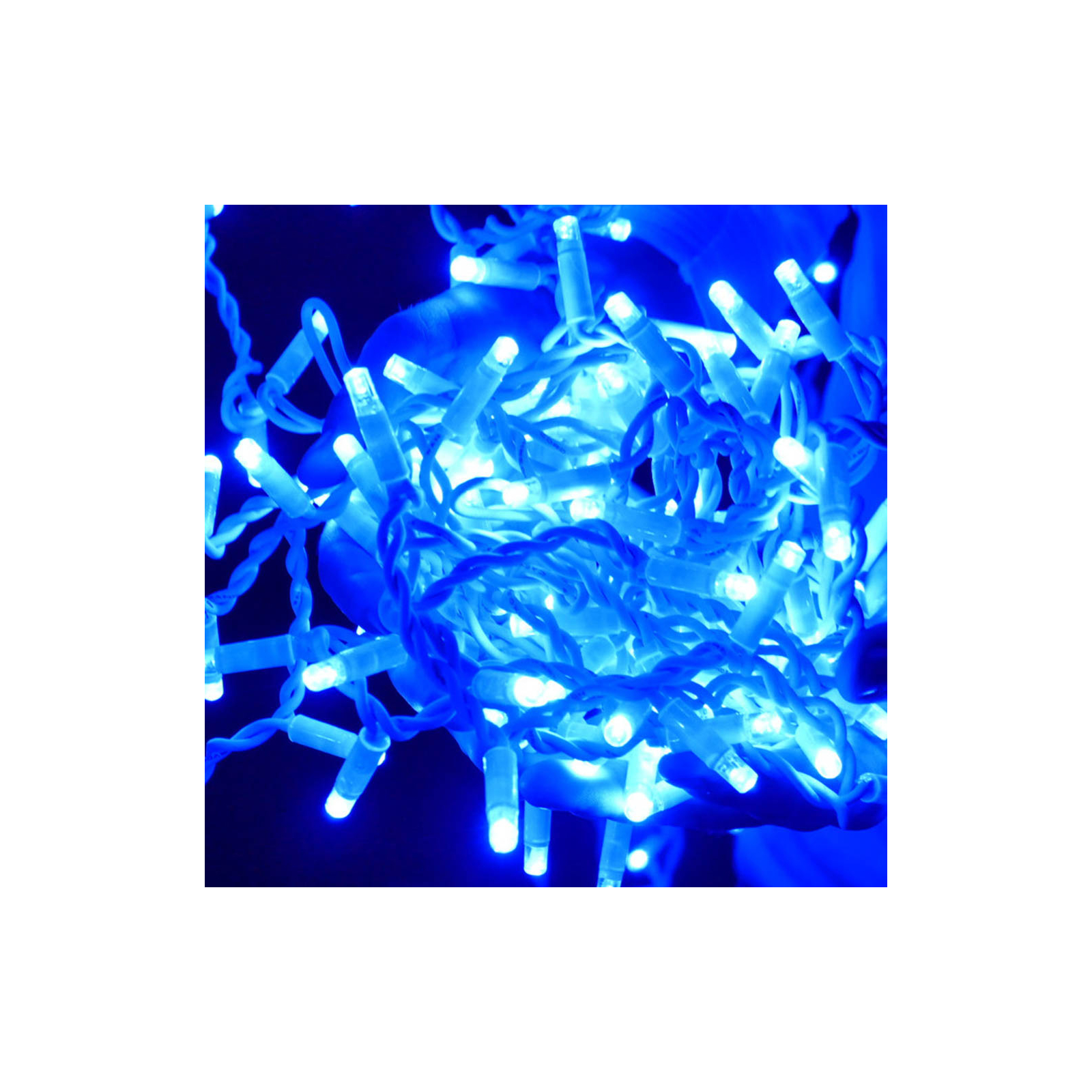 Гирлянда ColorWay IP65 10м 100Led голубой свет (CW-GO-100L10BL) изображение 8