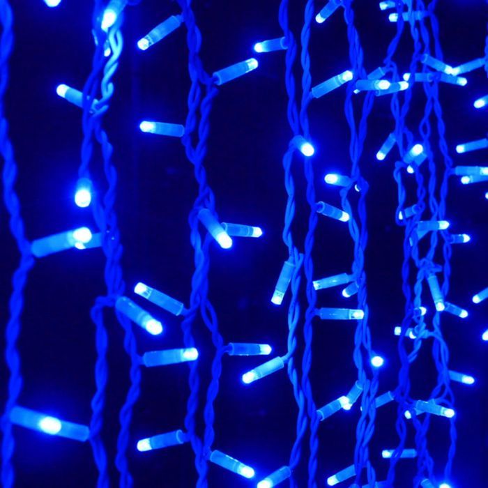 Гирлянда ColorWay IP65 10м 100Led голубой свет (CW-GO-100L10BL) изображение 9