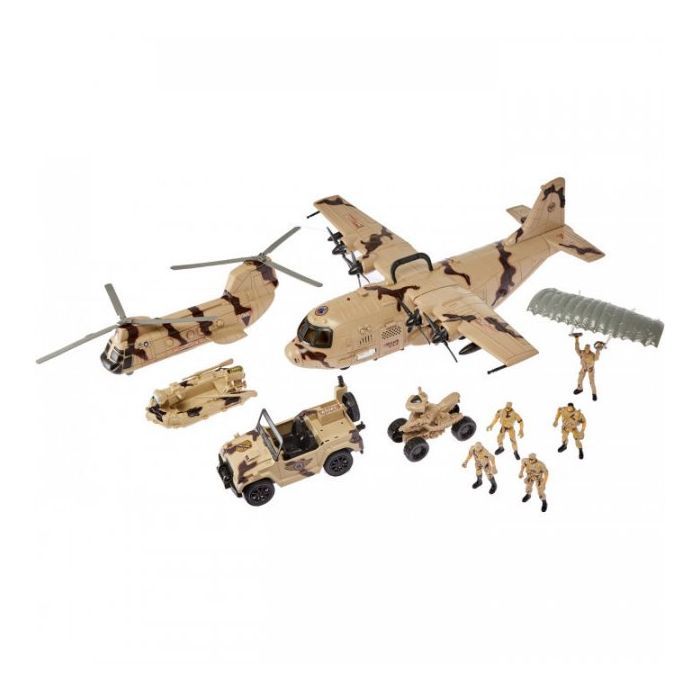 Игровой набор ZIPP Toys Z military team Военный самолет (1828-95A)