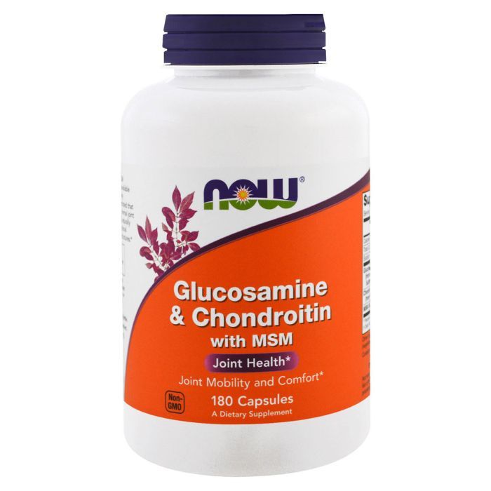 Витаминно-минеральный комплекс Now Foods Глюкозамин и Хондроитин с МСМ, Glucosamine & Chondroitin & M (NOW-03172)