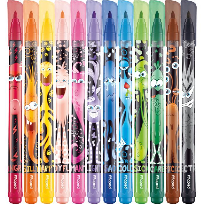 Фломастеры Maped Color Peps Monster 12 цветов (MP.845400) изображение 2