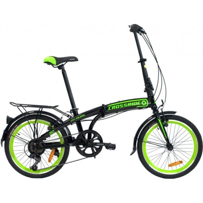Велосипед Crossride City Folding 20" рама-12,5" St Green (0817-1)