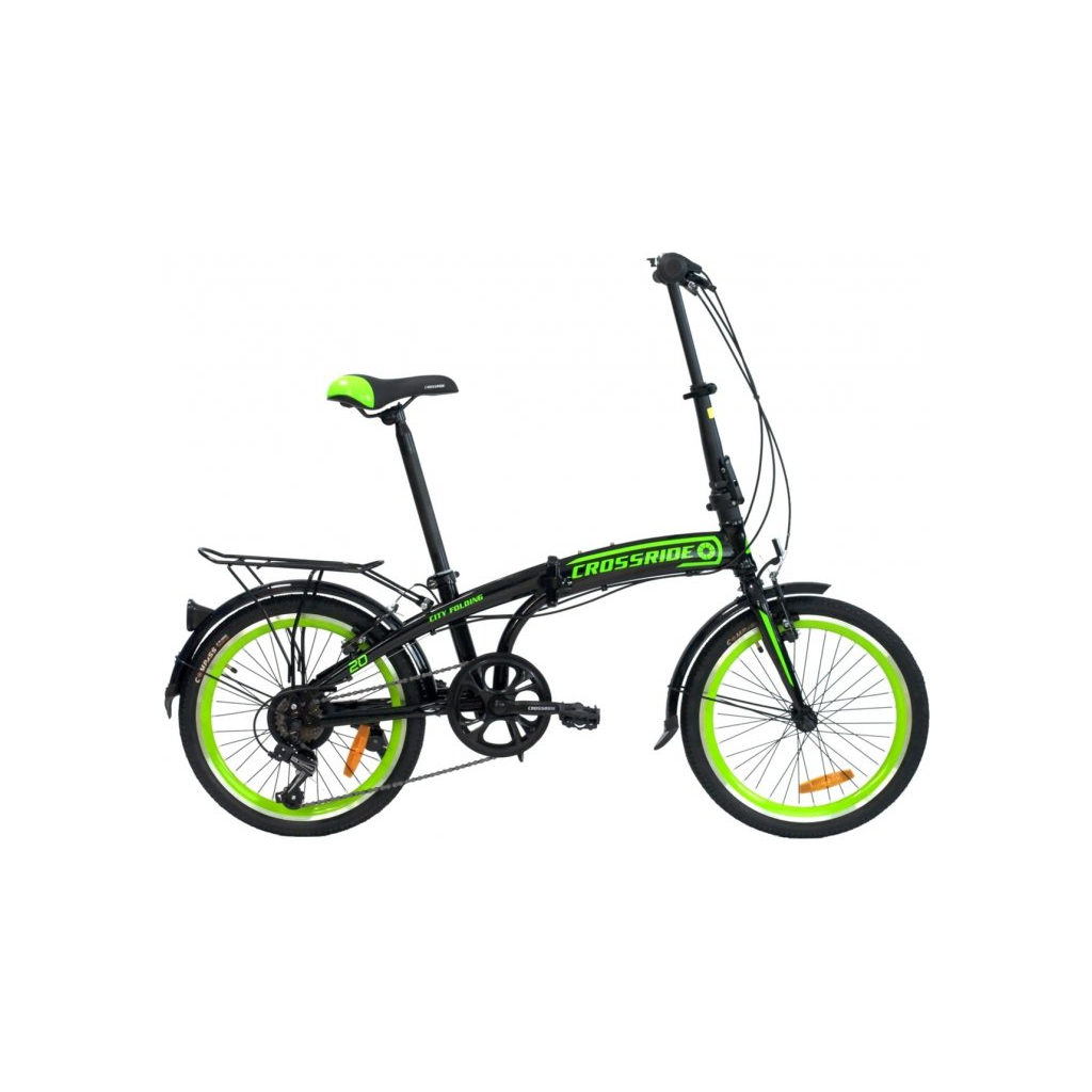 Велосипед Crossride City Folding 20" рама-12,5" St Green (0817-1)