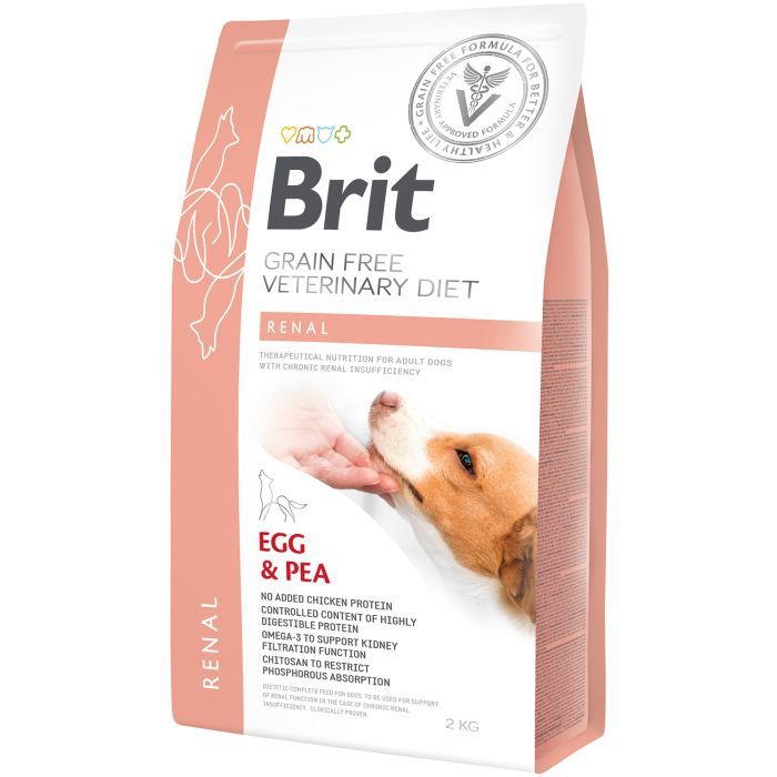 Сухой корм для собак Brit GF VetDiets Dog Renal 2 кг (8595602528196)