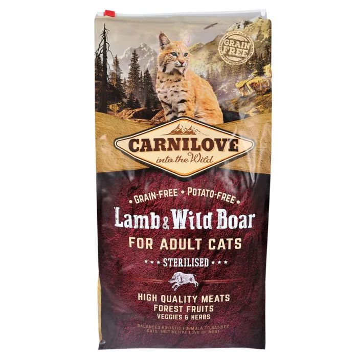 Сухой корм для кошек Carnilove Cat Sterilised 400 г (8595602512324)