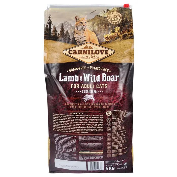 Сухой корм для кошек Carnilove Cat Sterilised 400 г (8595602512324) изображение 2