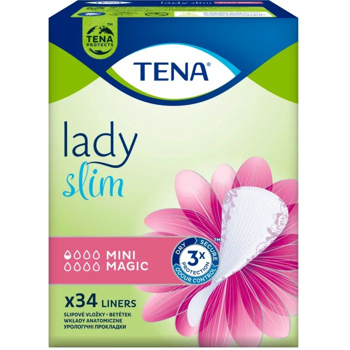 Урологические прокладки Tena Lady Slim Mini Magic 34 шт. (7322540894714) изображение 2