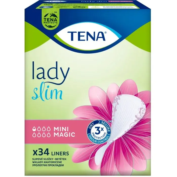 Урологические прокладки Tena Lady Slim Mini Magic 34 шт. (7322540894714) изображение 2