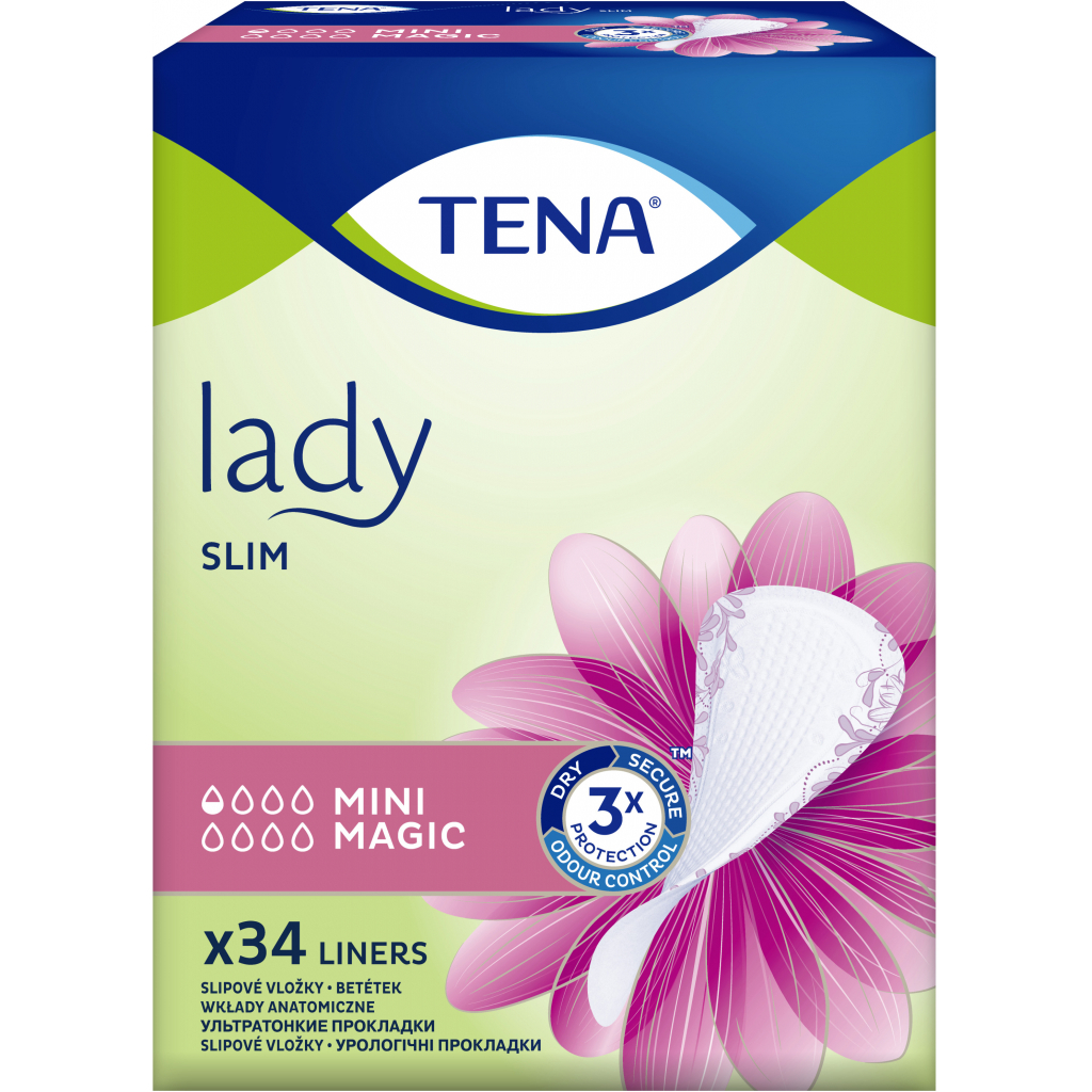 Урологические прокладки Tena Lady Slim Mini Magic 34 шт. (7322540894714) изображение 2