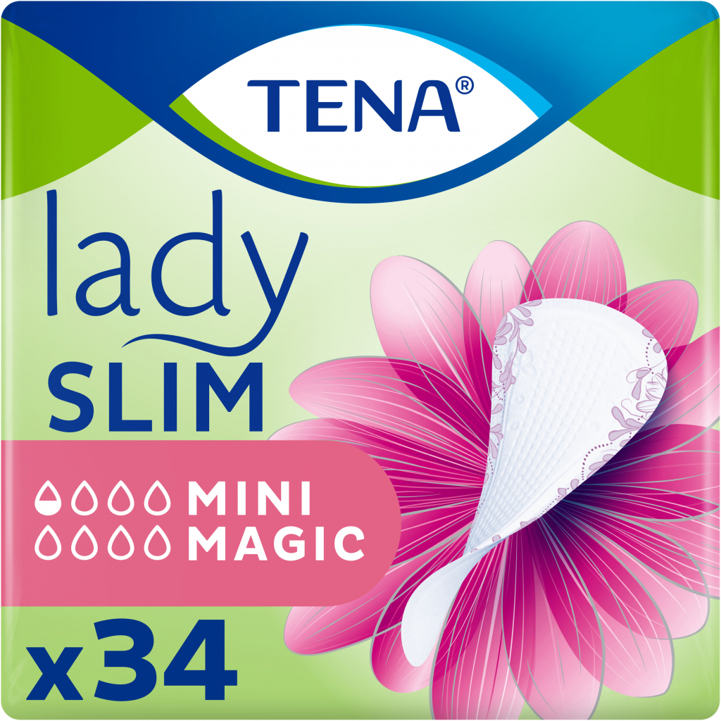 Урологические прокладки Tena Lady Slim Mini Magic 34 шт. (7322540894714)