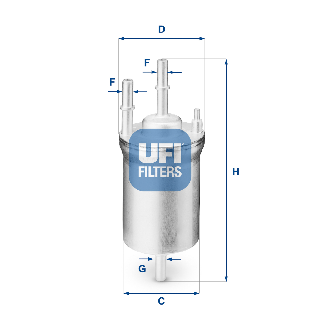 Фильтр топливный UFI 31.833.00