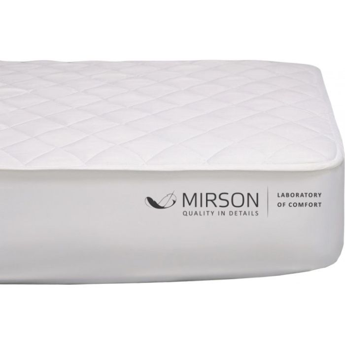 Наматрасник MirSon Стандарт Natural Line Wollen 957 200х200 см (2200000839992)