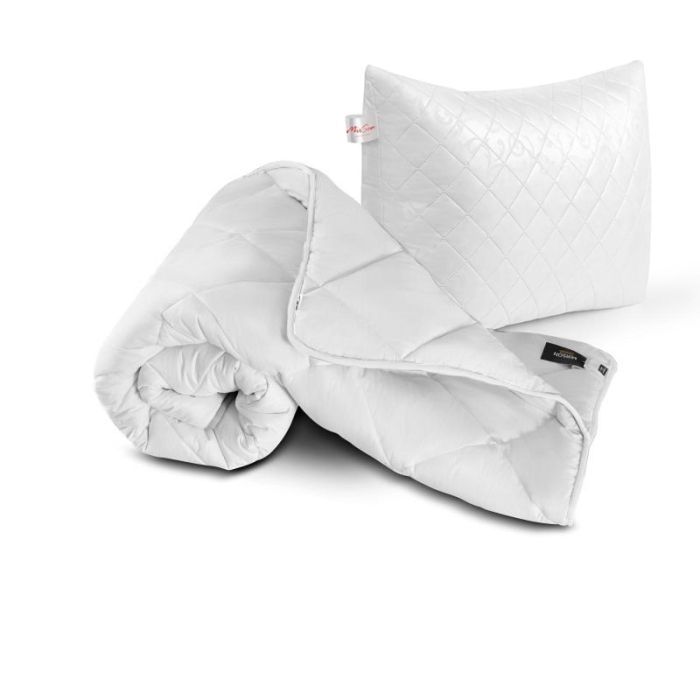 Ковдра MirSon Набір Бавовняний №1705 Eco Light White Ковдра 220х240 + поду (2200002656313) зображення 11