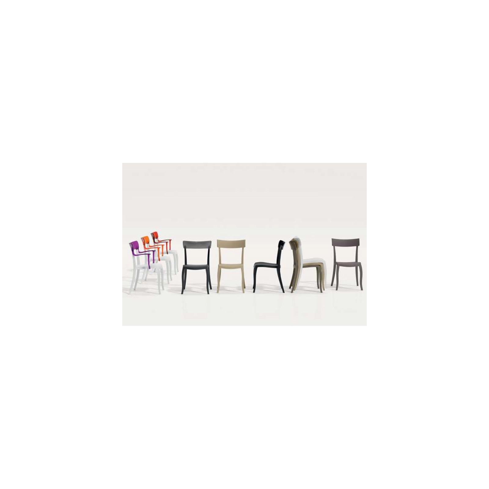 Кухонный стул PAPATYA ГЕРА-К (Hera-k) белое 01, верх прозрачно-красный 29 (2348) изображение 4