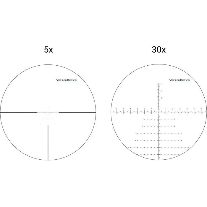 Оптический прицел Vector Optics Continental 5-30x56 (34mm) FFP Tactical (SCFF-30) изображение 10