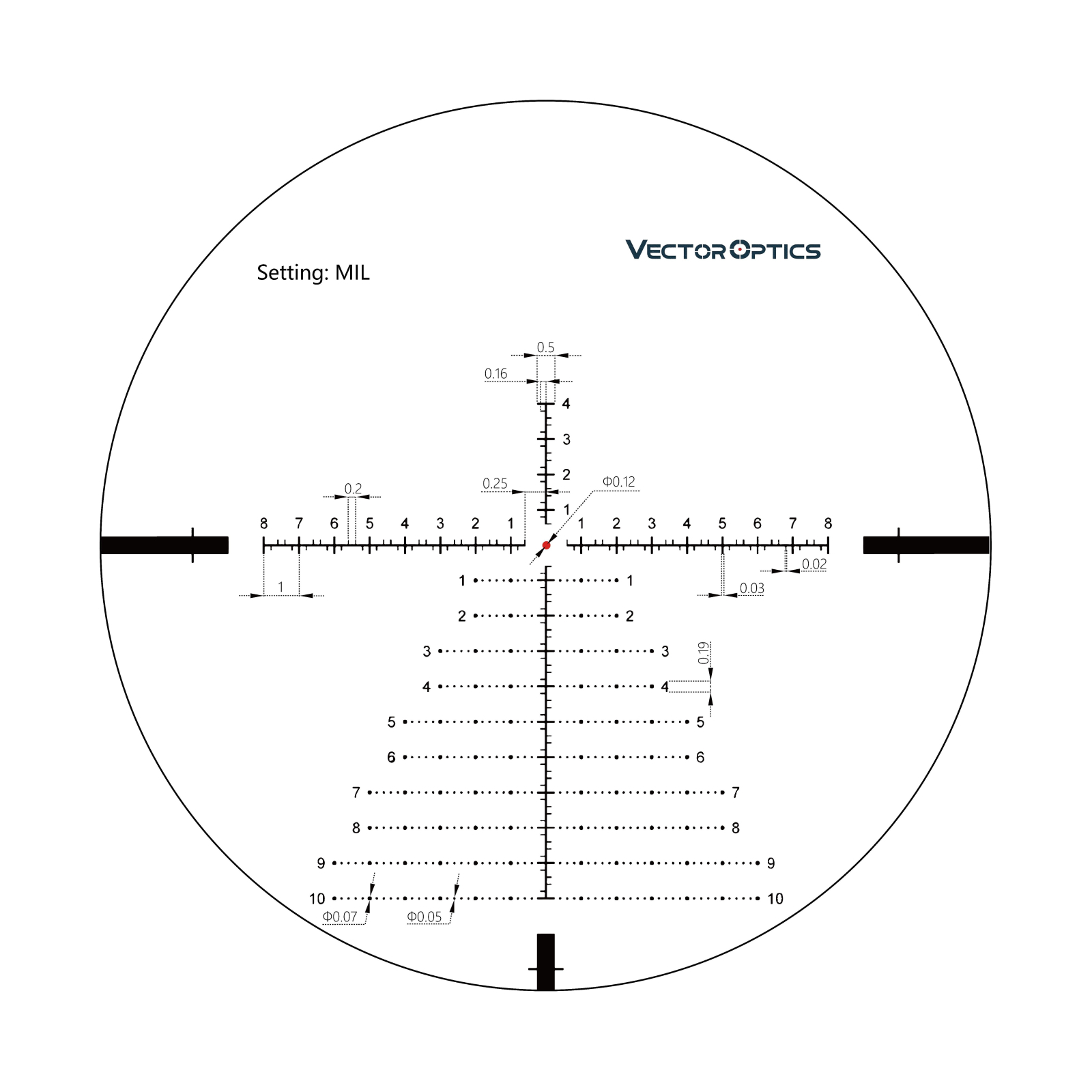 Оптичний приціл Vector Optics Continental 5-30x56 (34mm) FFP Tactical (SCFF-30) зображення 9