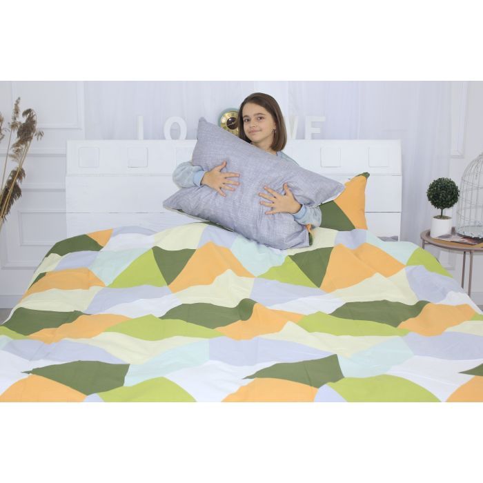 Постельное белье MirSon Бязь Ranforce Elite 17-0047 Corina 110x140 (2200004662992) изображение 4
