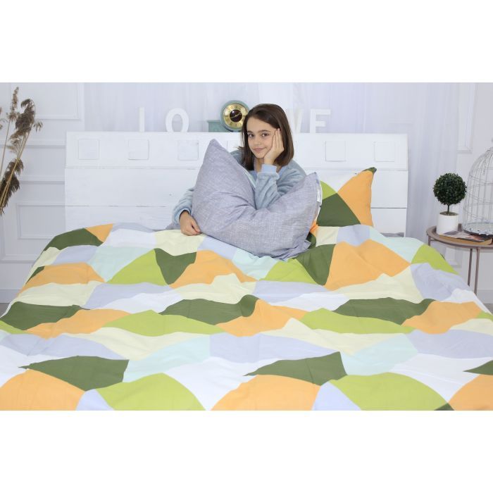 Постельное белье MirSon Бязь Ranforce Elite 17-0047 Corina 110x140 (2200004662992) изображение 5