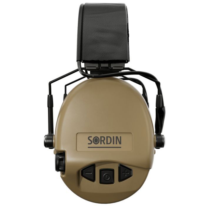 Наушники для стрельбы Sordin Supreme Mil AUX Slim HB Sand (74308-05-S) изображение 4