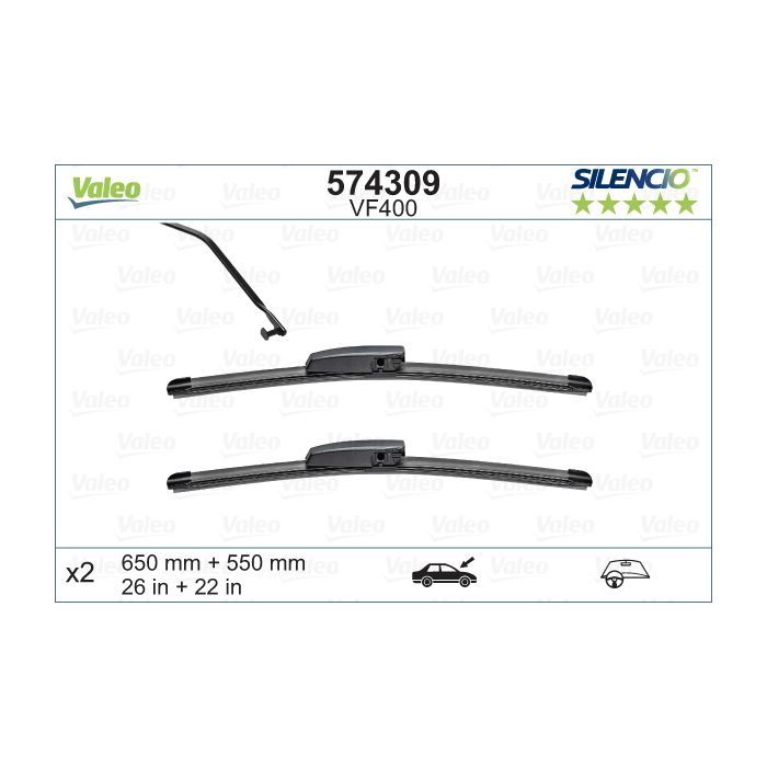 Щетка стеклоочистителя Valeo 574309