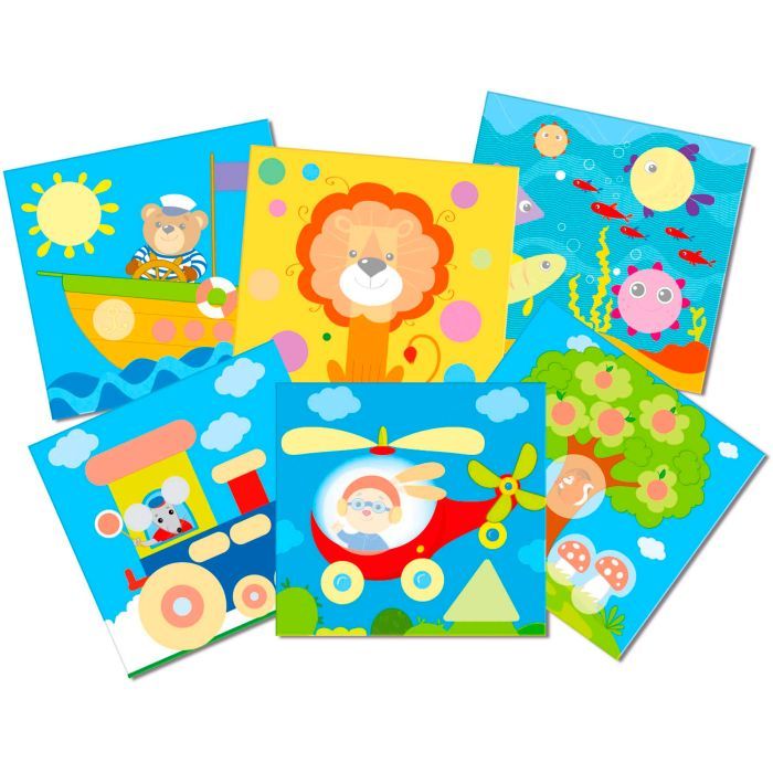 Развивающая игрушка Vladi Toys Игра Веселые картинки магнитная (укр) (VT5422-06) изображение 2