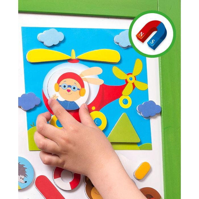 Развивающая игрушка Vladi Toys Игра Веселые картинки магнитная (укр) (VT5422-06) изображение 4