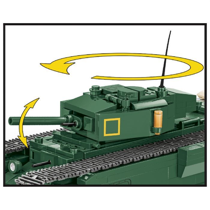 Конструктор Cobi Company of Heroes 3 Танк Mk III Черчилль, 654 деталей (COBI-3046) изображение 5