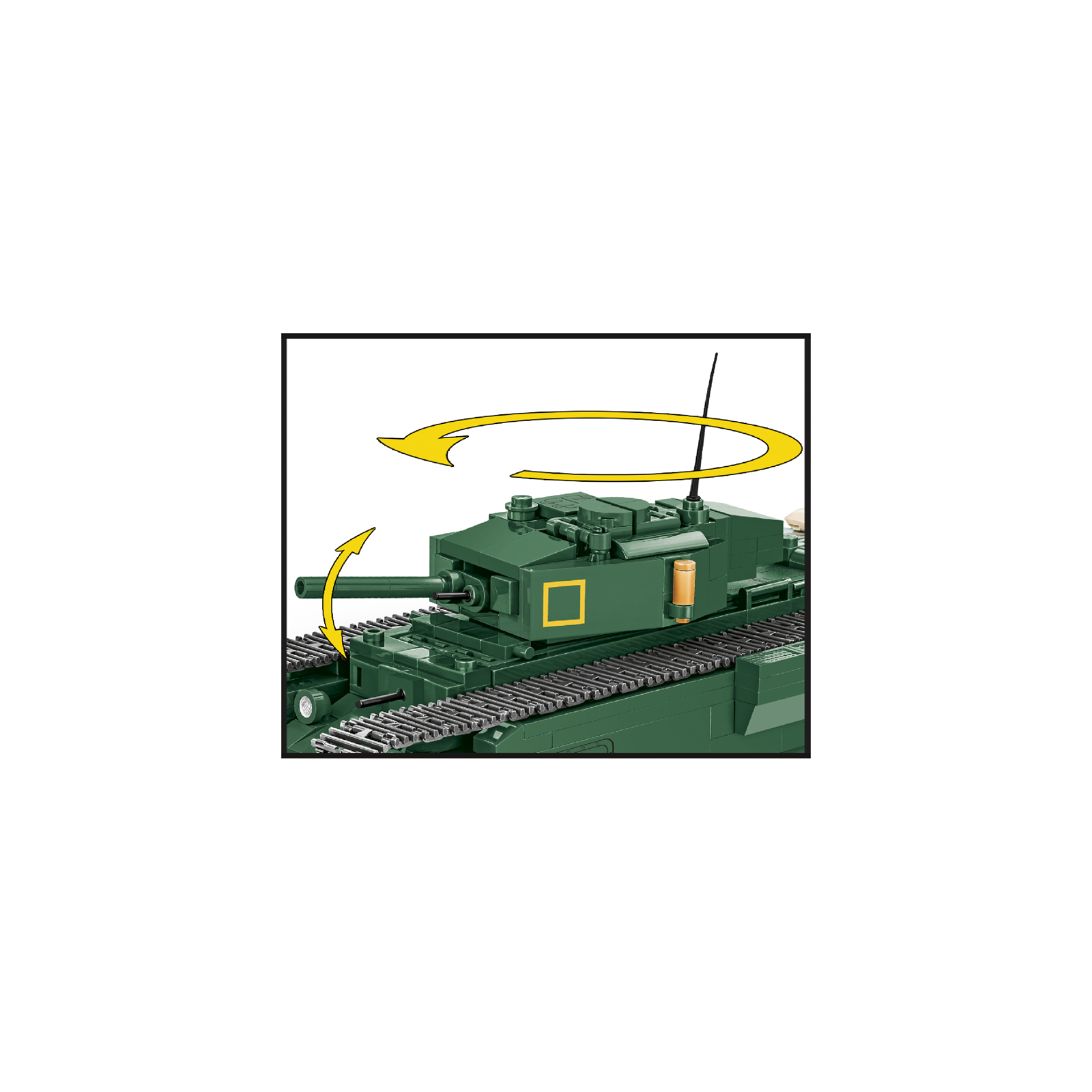Конструктор Cobi Company of Heroes 3 Танк Mk III Черчілль, 654 деталей (COBI-3046) зображення 5