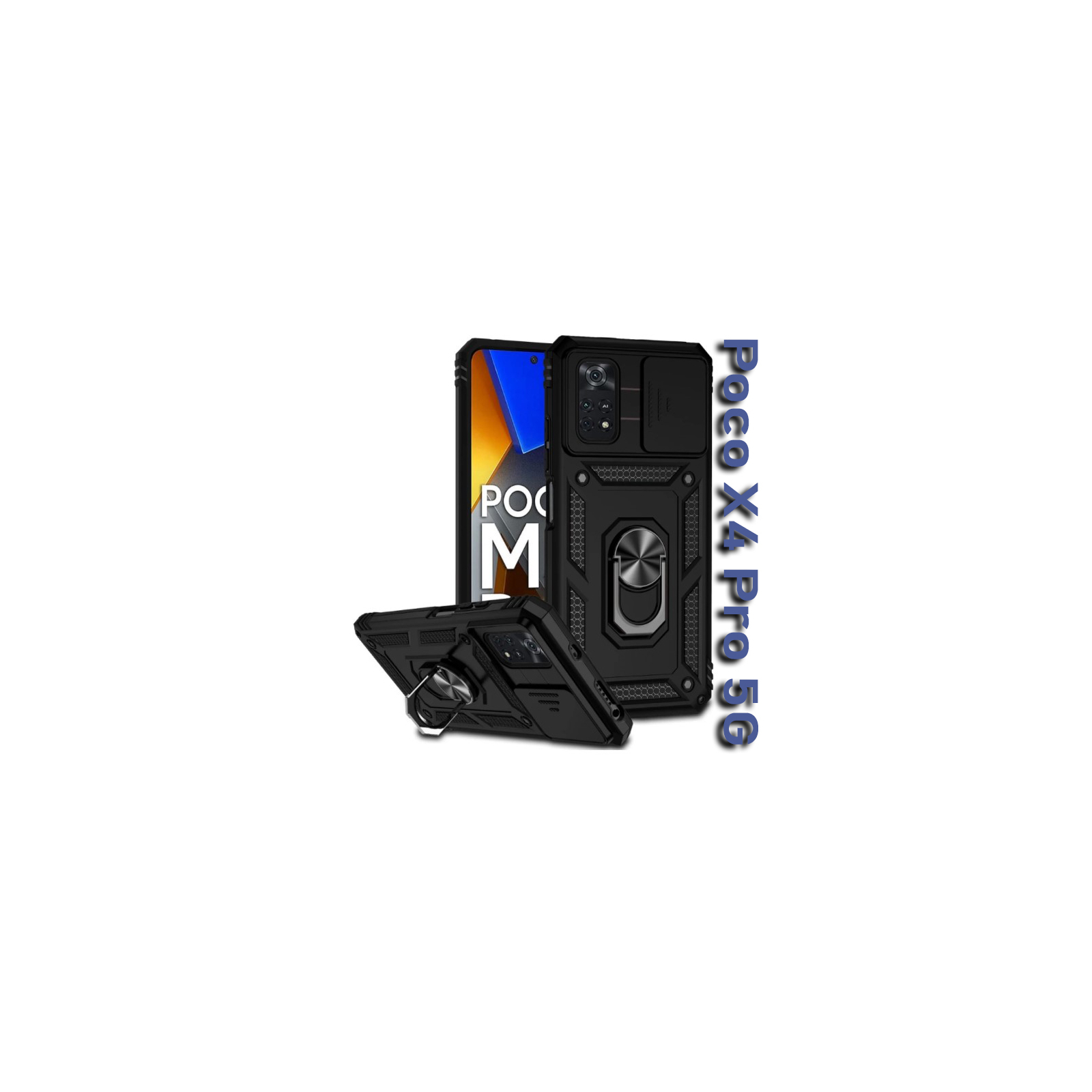 Чехол для мобильного телефона BeCover Military Poco X4 Pro 5G Black (708197)