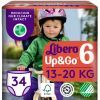 Подгузники Libero Up&Go Размер 6 (13-20 кг) 34 шт (7322541742861)