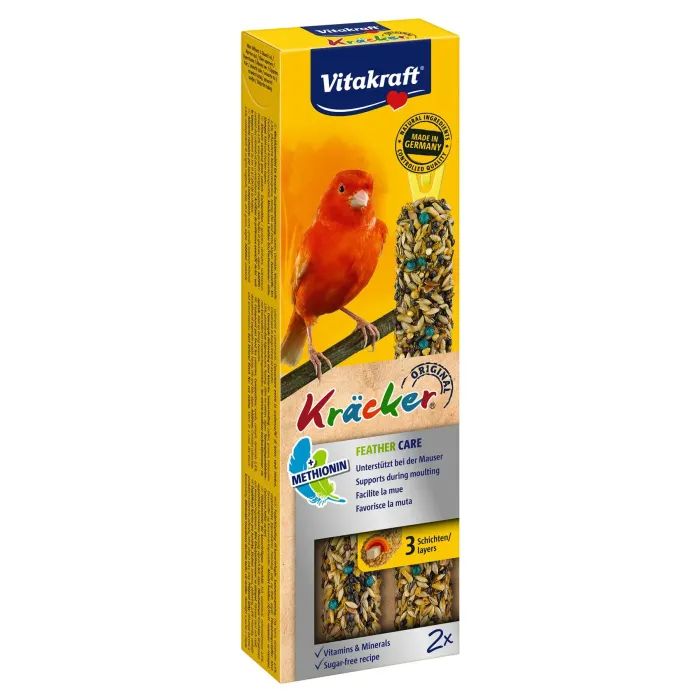 Лакомство для птиц Vitakraft для канареек в период линьки 60 г (4008239212214)