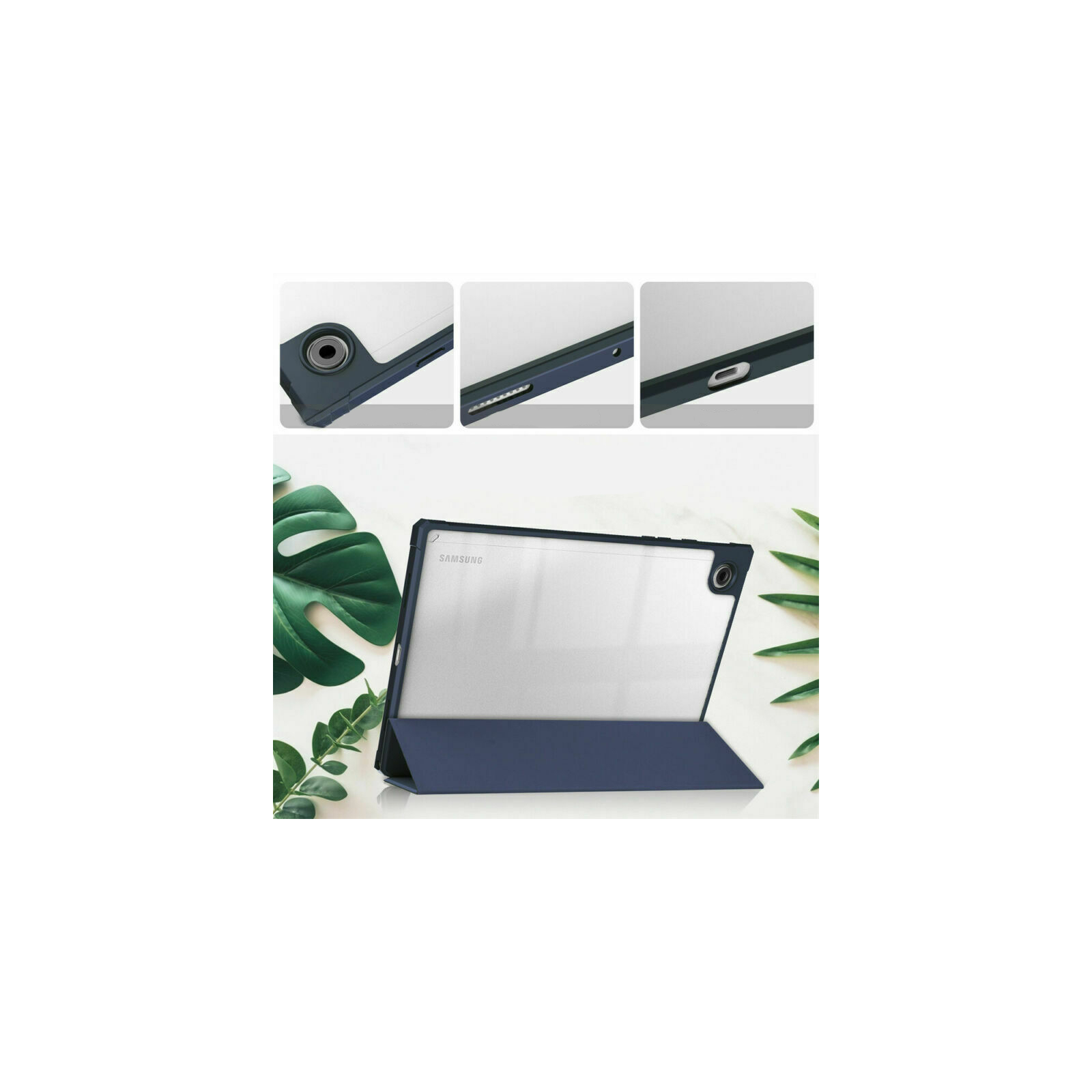 Чехол для планшета BeCover Soft Edge PM Lenovo Tab M10 Plus TB-125F (3rd Gen)/K10 Pro TB-226 10.61" Dark Green (708368) изображение 4