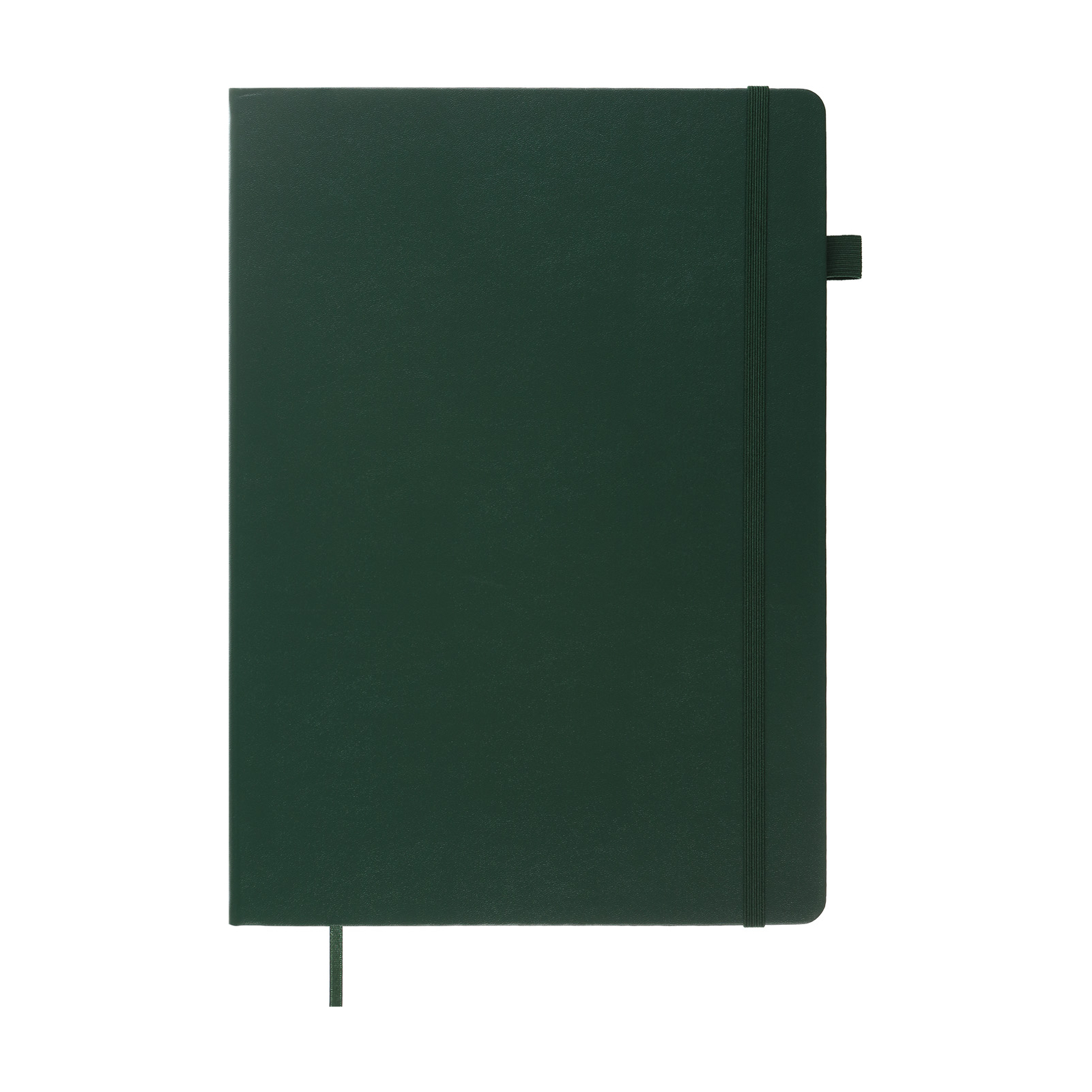 Книга записная Buromax Primo 190x250 мм 96 листов в клетку обложка из искусственной кожи Зеленая (BM.292161-04) изображение 2
